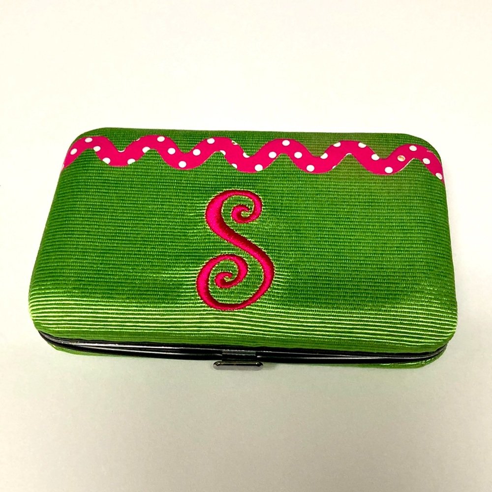 Main Collection Wallet with Initials “S”